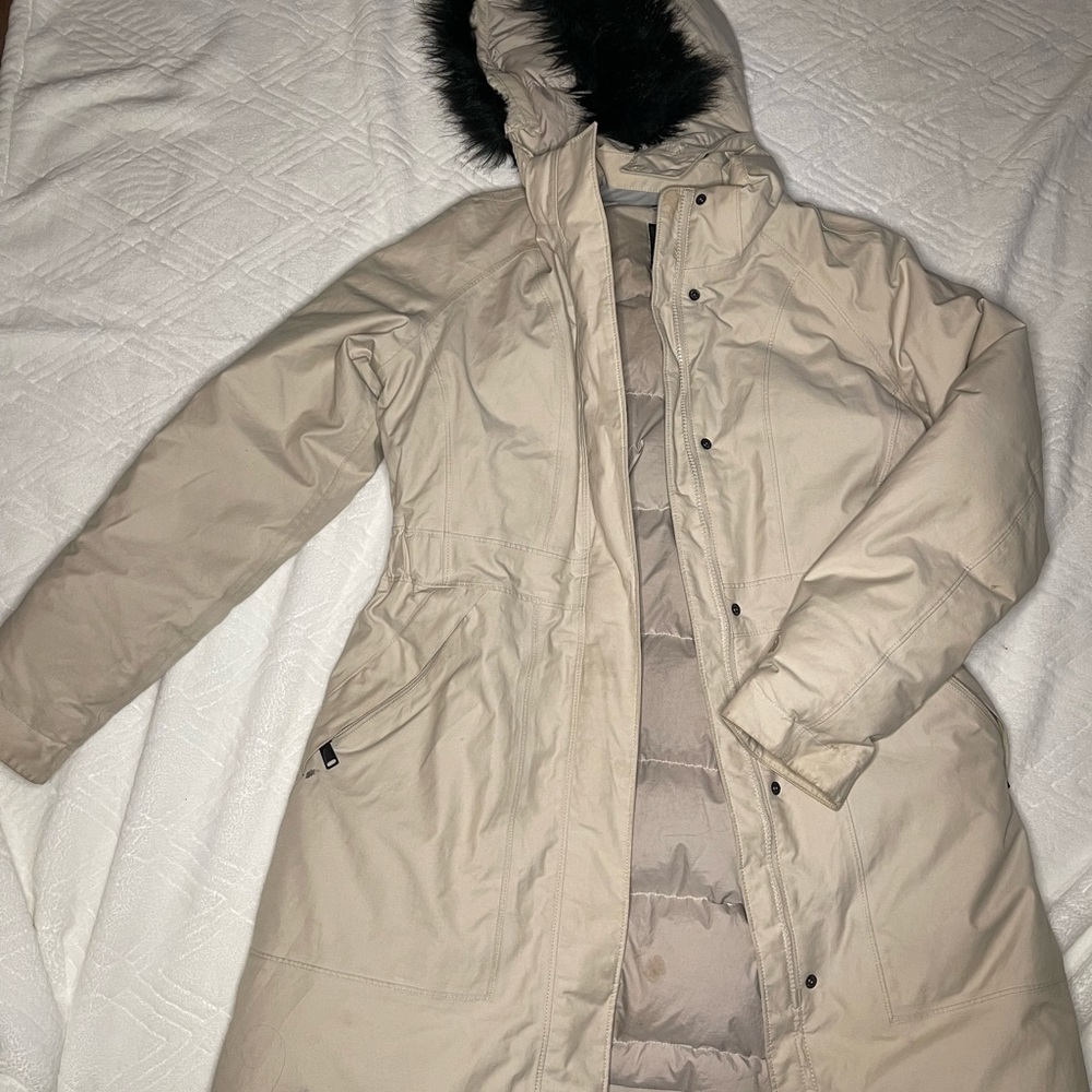 Long puffy north face